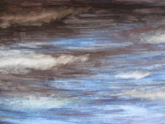 NIGHT Water Color on Paper 11.5" x 17" 2009