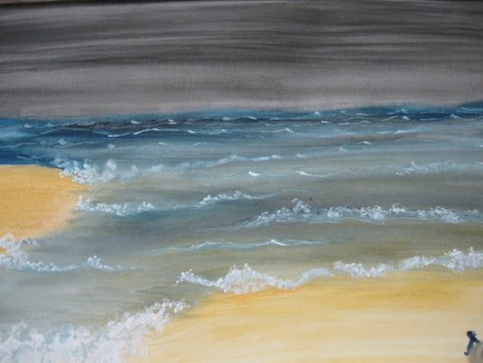THE SHIMMERS Water Color on Paper 12" x 17" 2009