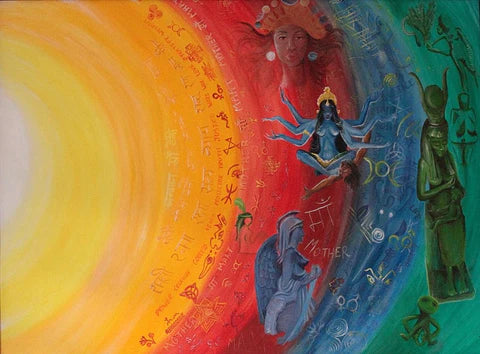 GODDESS | Acrylic on Canvas | 24" x 36" | 2011