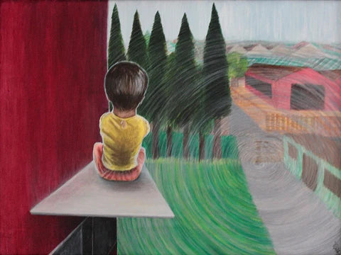 FIRST FLIGHT [Sold]Acrylic on Canvas | 21" x 28" | 2011