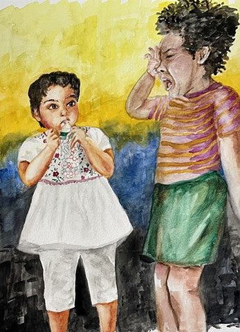 Isn't it Mine to Take? | Watercolor | 2021