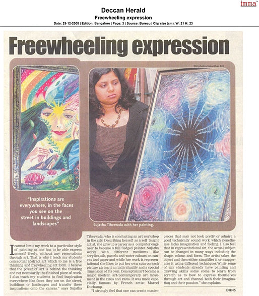 Pratibimba: The Reflections (solo), Dec 2008, Bangalore, India