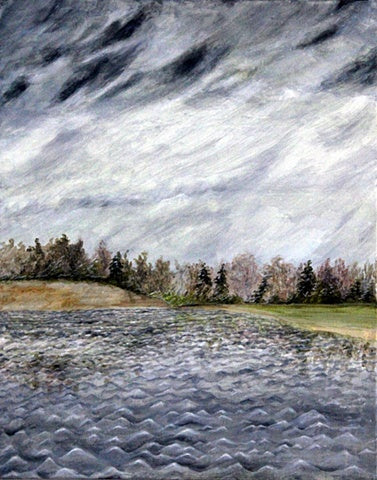 THE FIRST DAY OF SUMMER Acrylic on Canvas 20" x 16" 2012