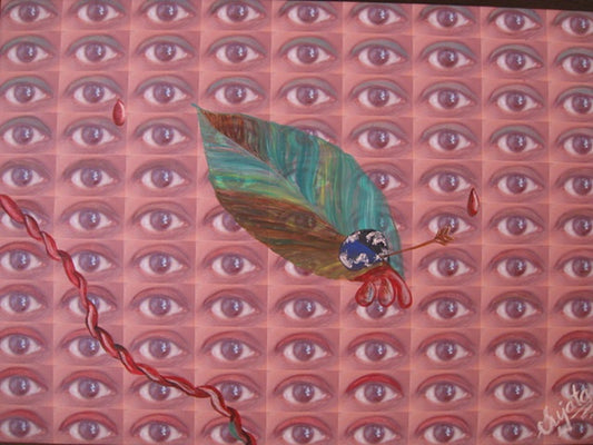 THE MURDERERS OF NATUREDigital Print and Acrylic on Canvas 24" x 36" 2009