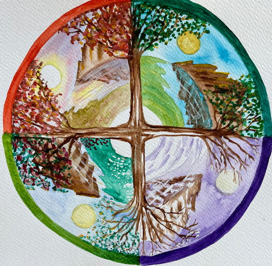 Four seasons Mandala